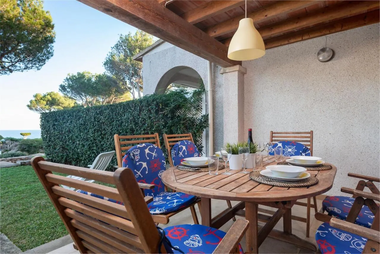 Apartman Apartamento Jardin Rey Colau Con Piscinas Y Vistas Al Mar, 100M De La Playa Cala Marsal Puerto Colom