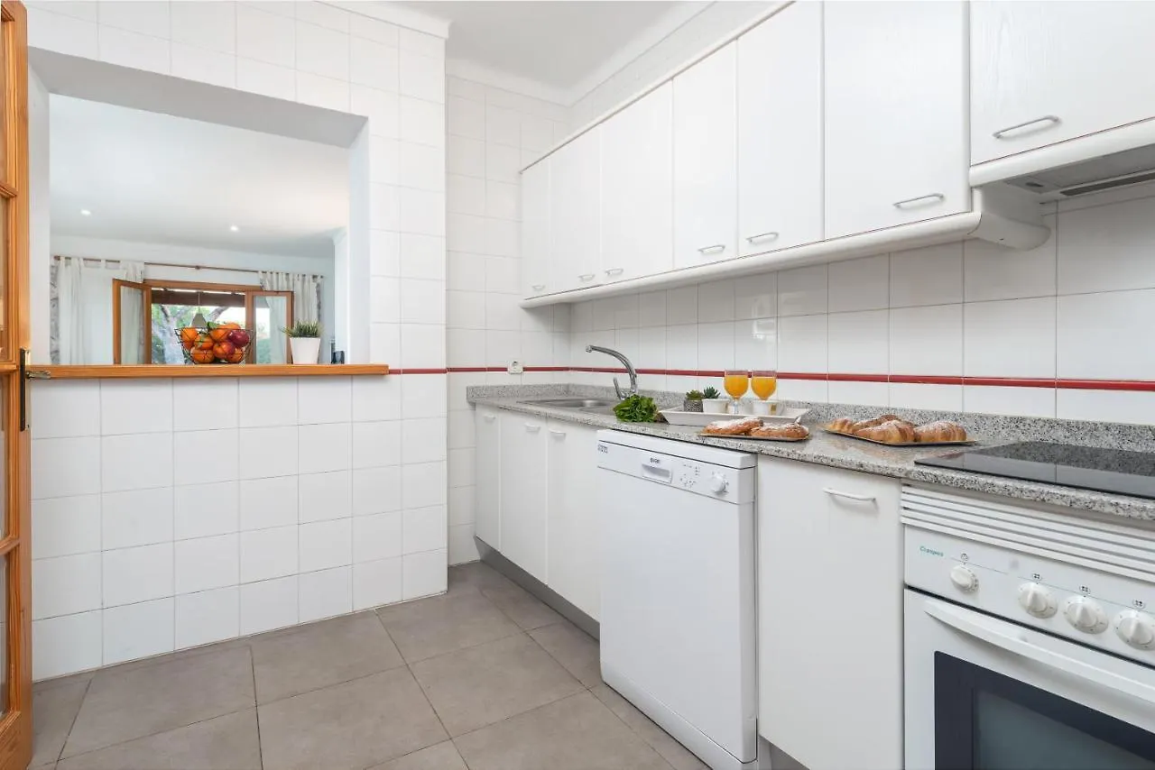 Apartamento Jardin Rey Colau Con Piscinas Y Vistas Al Mar, 100M De La Playa Cala Marsal Puerto Colom 0*,  Spanyolország