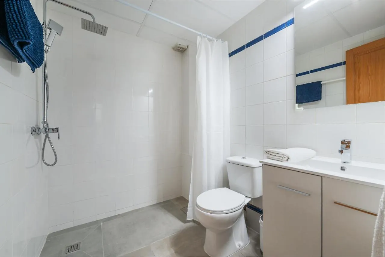 Apartman Apartamento Jardin Rey Colau Con Piscinas Y Vistas Al Mar, 100M De La Playa Cala Marsal Puerto Colom Spanyolország